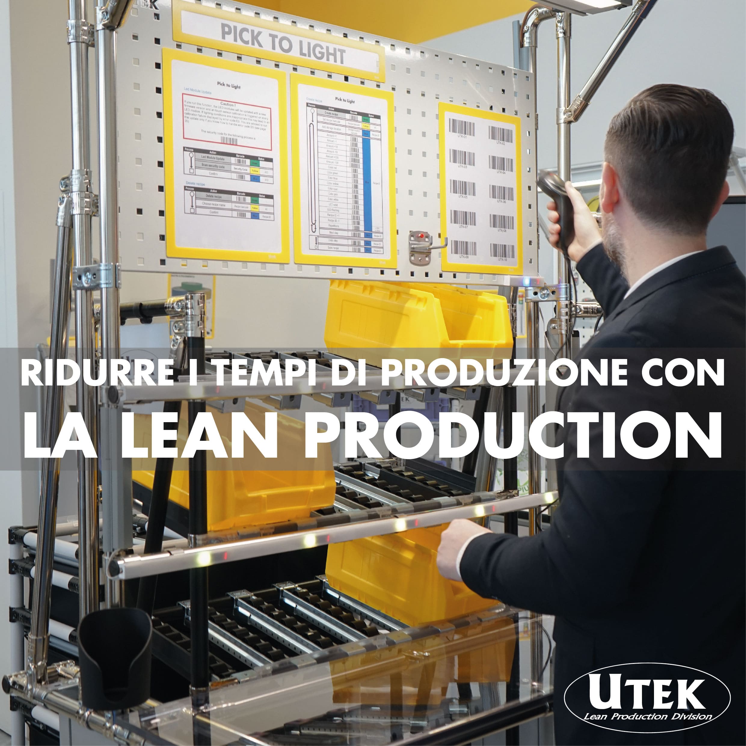 Ridurre i tempi di produzione e aumentare la qualità con la Lean Production