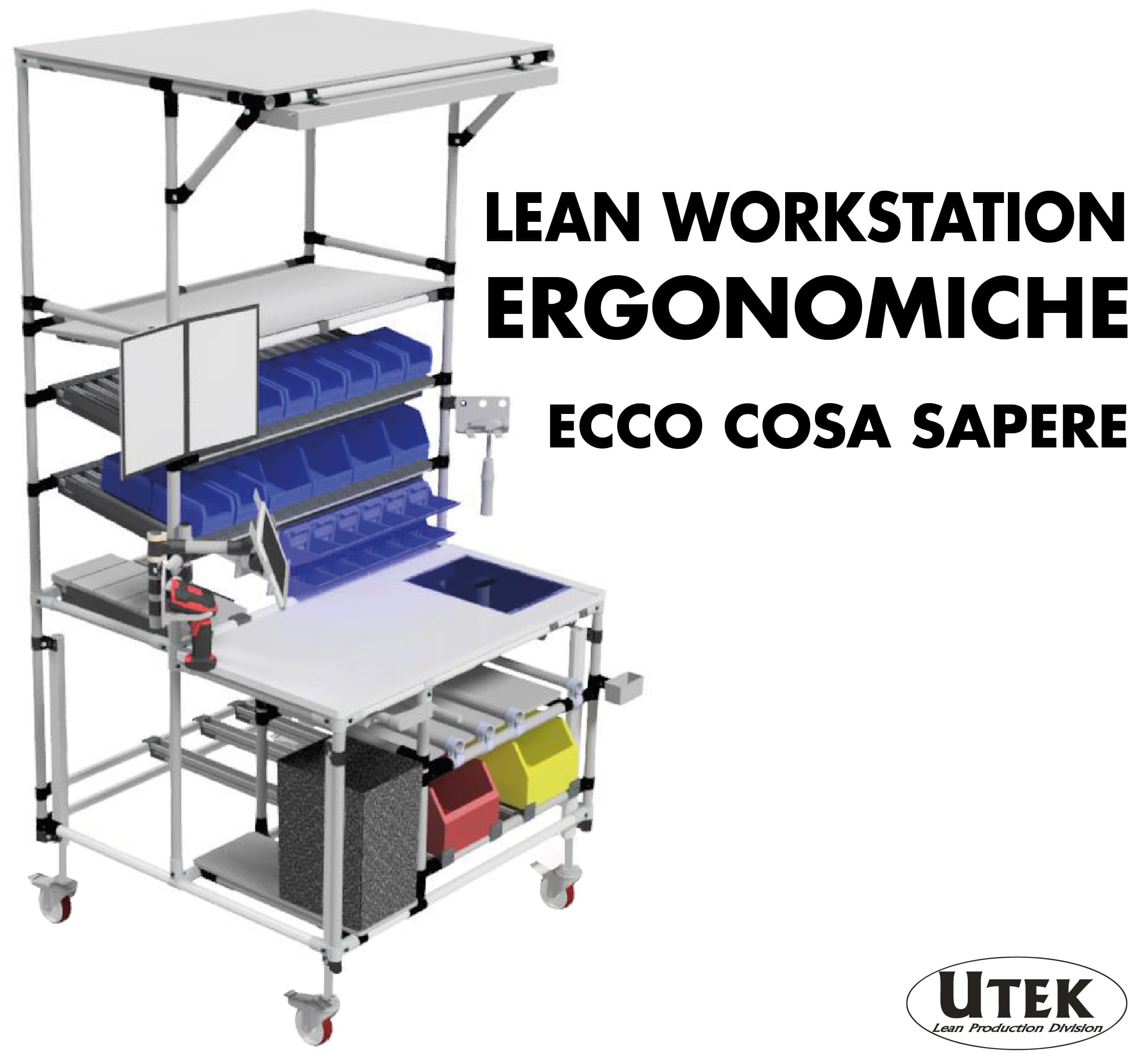 Lean workstation ergonomiche, ecco cosa sapere