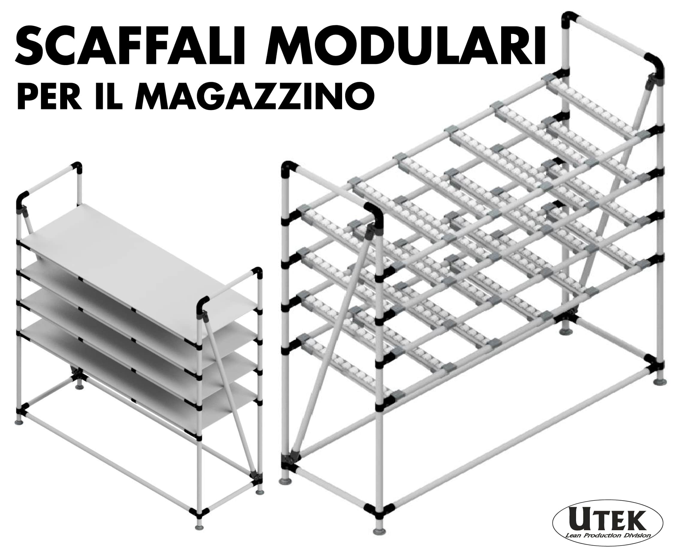 Scaffalature metalliche componibili e modulari: vantaggi