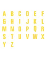 Lettere adesive da pavimento