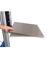 Protezione inox piattaforma di carico