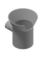 Porta utensili zincato Ø100