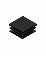 Hd tappo per tubo quadro in plastica