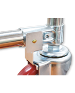 Staffa fissaggio ruota tubolare