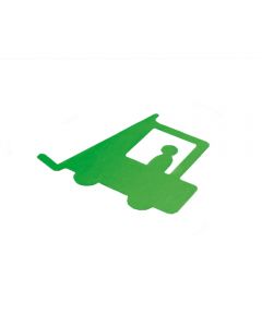 Piktogramm Aufkleber Gabelstapler 