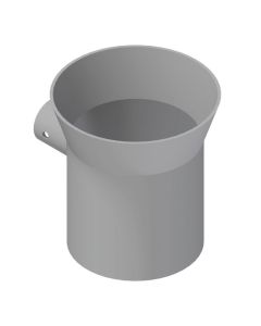 Porta utensili zincato Ø100
