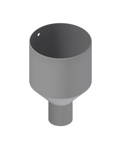 Porta utensili zincato Ø105