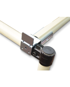 Aggancio con fermo d.32 tubo lean 