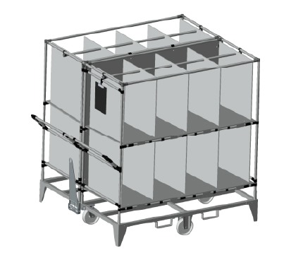 Carrelli alveolari con tasche