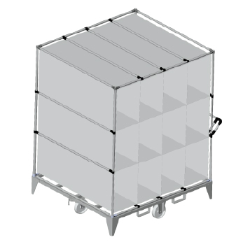 Carrelli alveolari con tasche