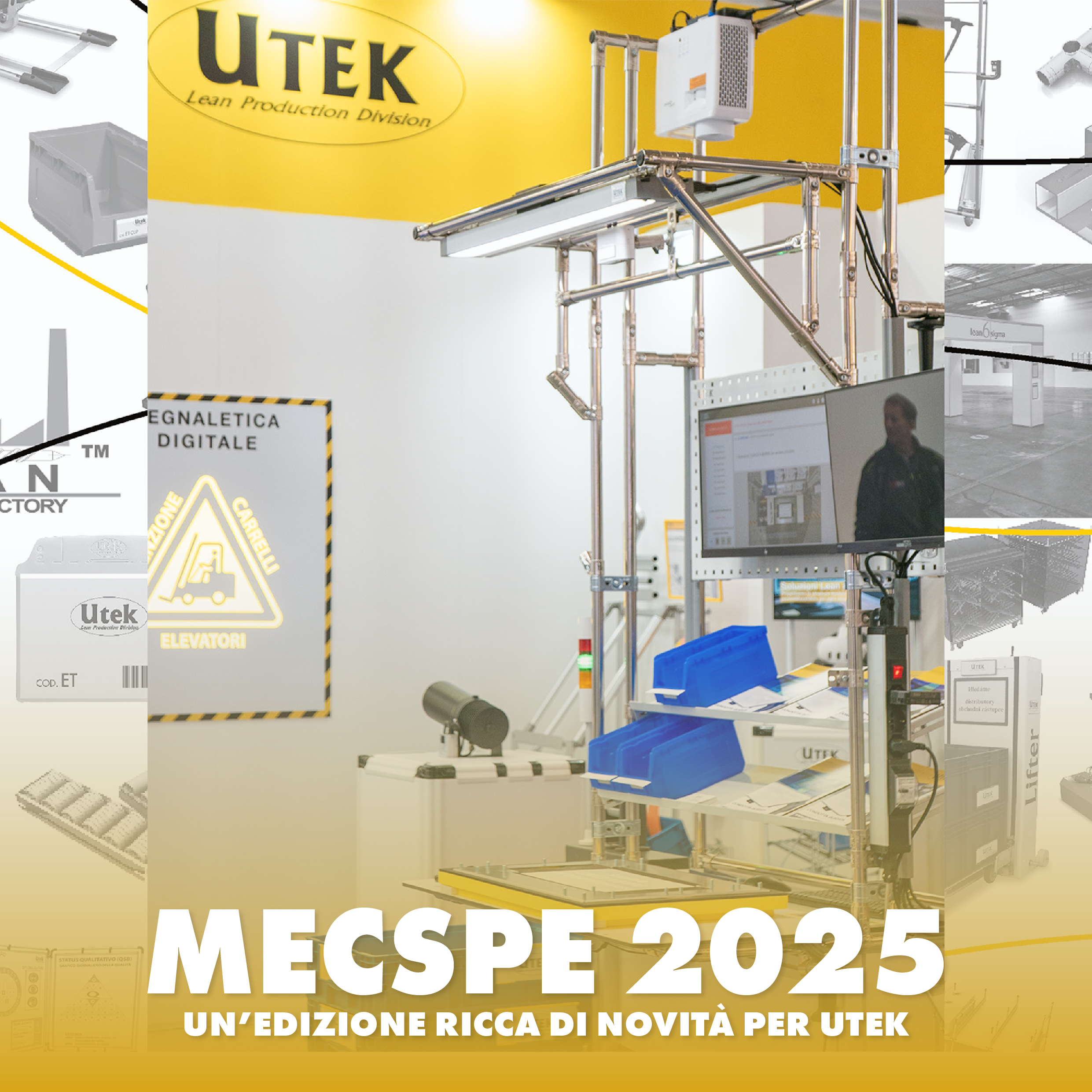 Utek e innovazione per la Lean Manufacturing a MECSPE 2025