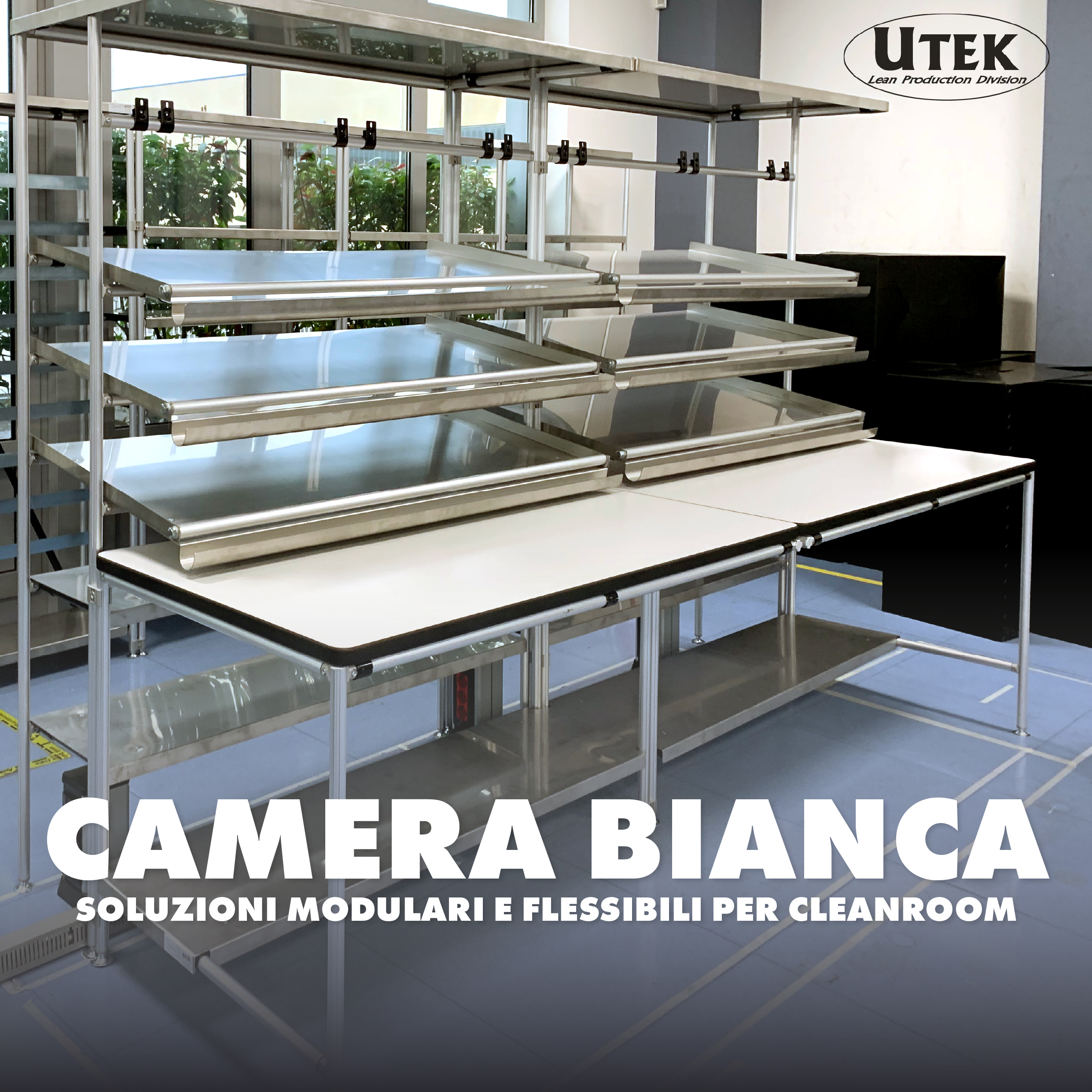 Produzione in Camera Bianca: Soluzioni modulari per Cleanroom