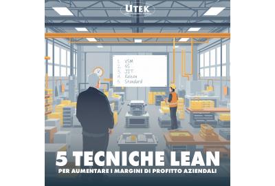 5 Tecniche Lean per migliorare i margini di profitto in azienda