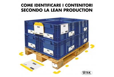 Come identificare i contenitori secondo la Lean Production?