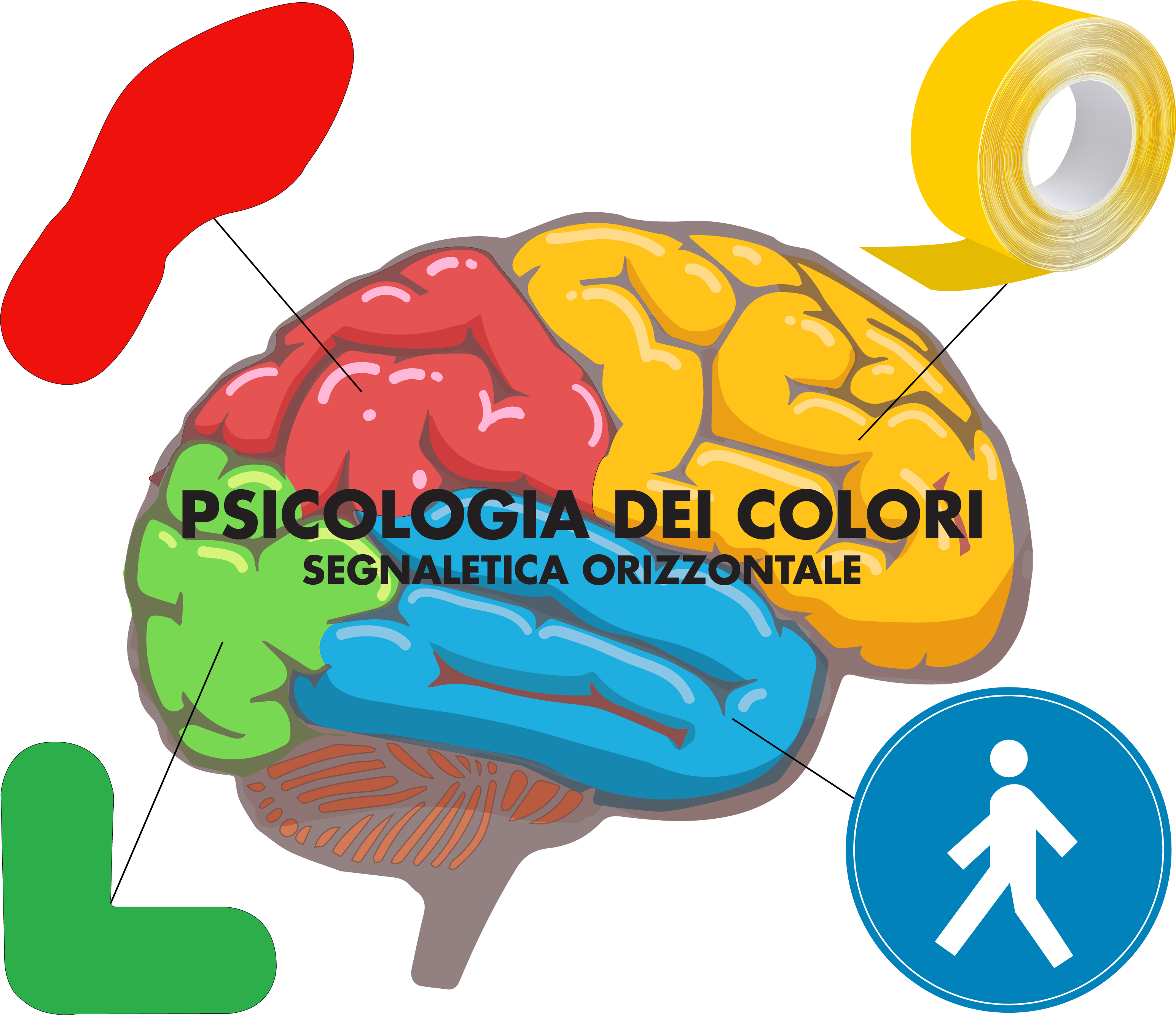 Segnaletica orizzontale interna, come si usa e a cosa serve