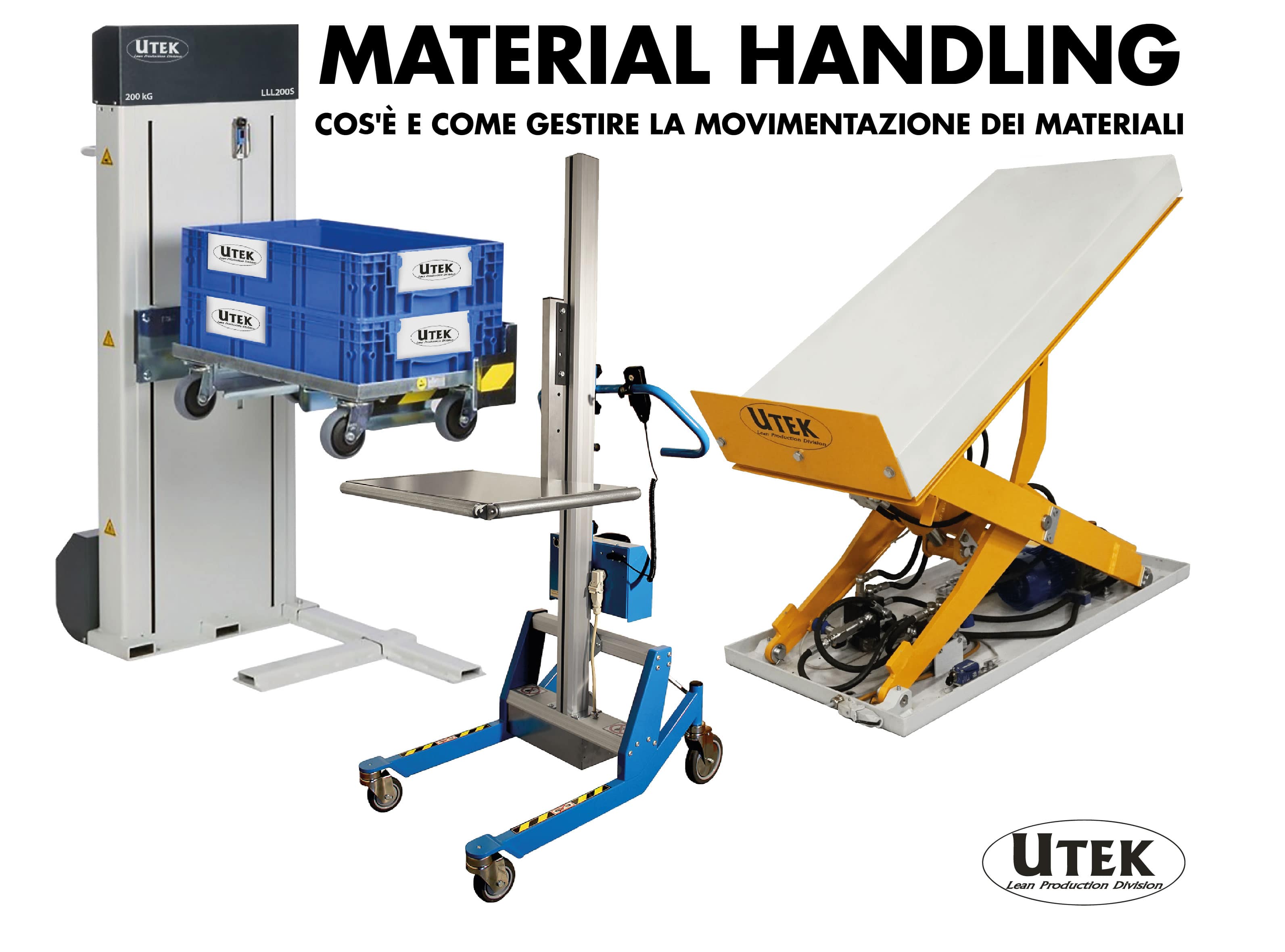 Material Handling, cos'è e come gestire la movimentazione dei materiali
