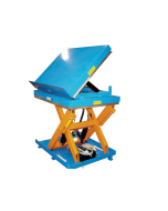 Piattaforma di sollevamento a piano inclinabile