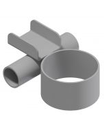 Porta utensili zincato Ø 70 con supporto