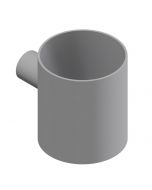 Porta utensili zincato Ø 80