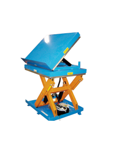 Piattaforma di sollevamento a piano inclinabile